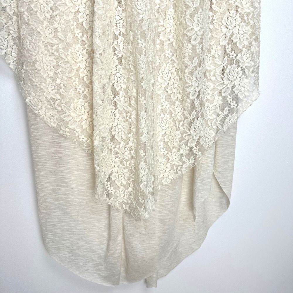 NWT Free People Olympia Lace Maxi Dress‎ Ivory White L - Picture 9 of 13